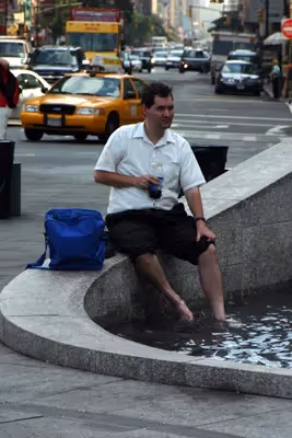 Time Warner Center and Columbus Circle