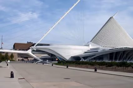 Quadracci Pavilion and Cudahy Gardens, Milwaukee Art Museum