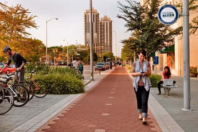 Making the Journey a Destination: Indianapolis' Cultural Trail Debuts
