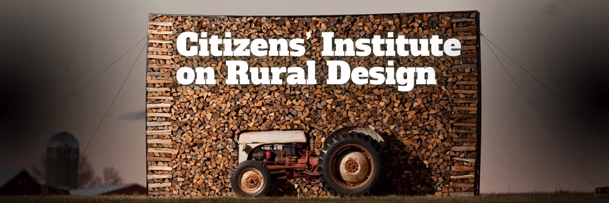 Citizen's Institute on Rural Design 2014 Workshop Awards Announced!