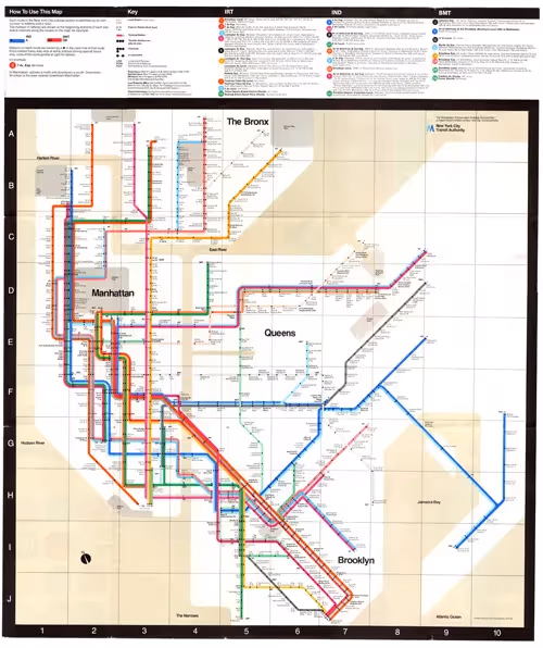 Furthering Long Tradition, New York Unveils New Subway Map