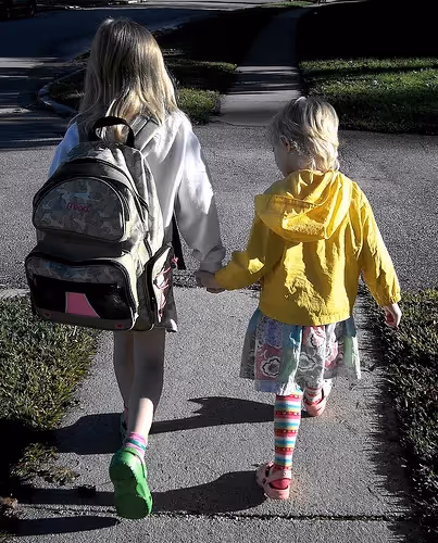 Kids Walking to School: An Endangered Species?