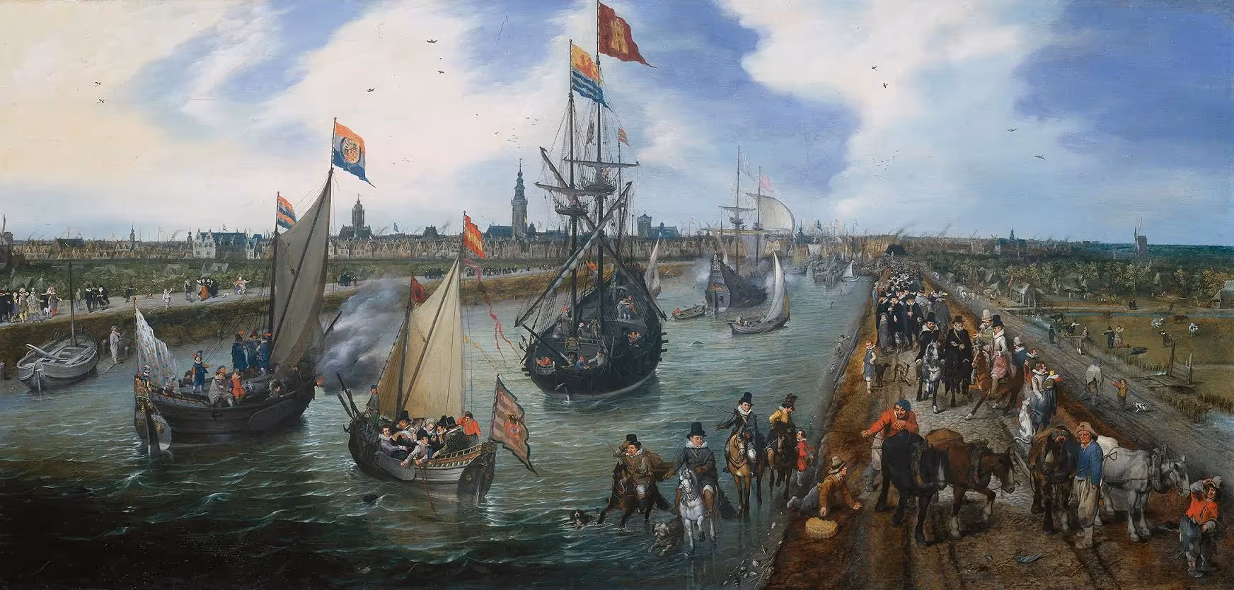 A Lesson in Complete Streets, from 17th-century Holland