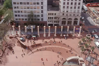 Pioneer Courthouse Square