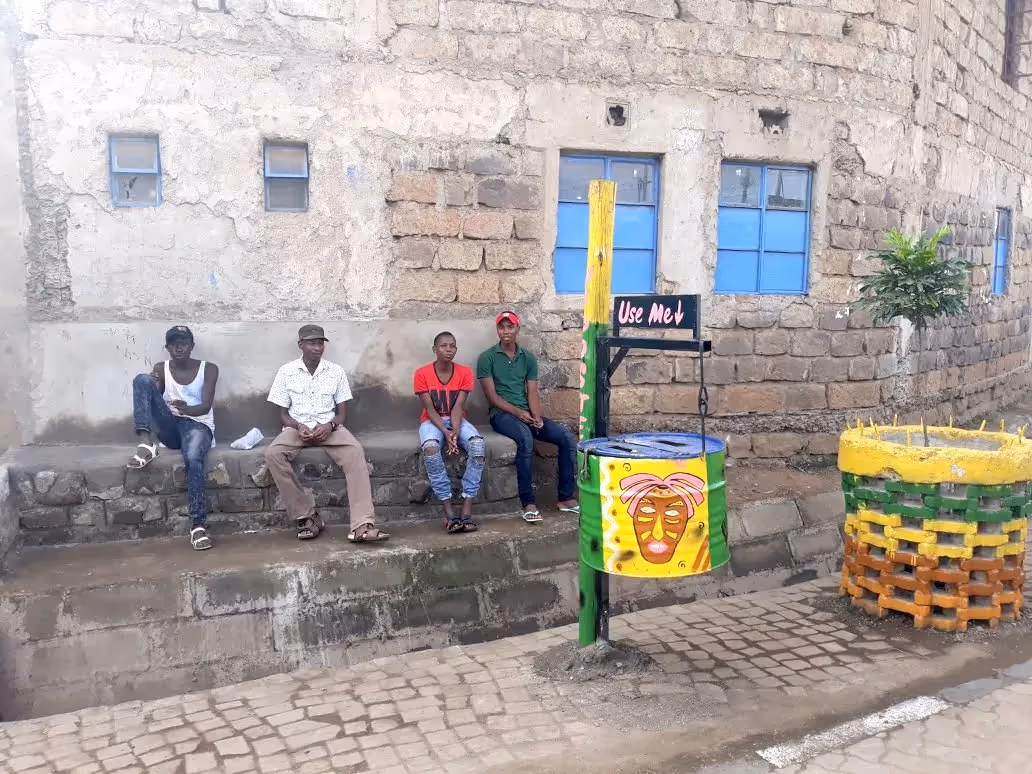 Floating Zebra Bus Stop