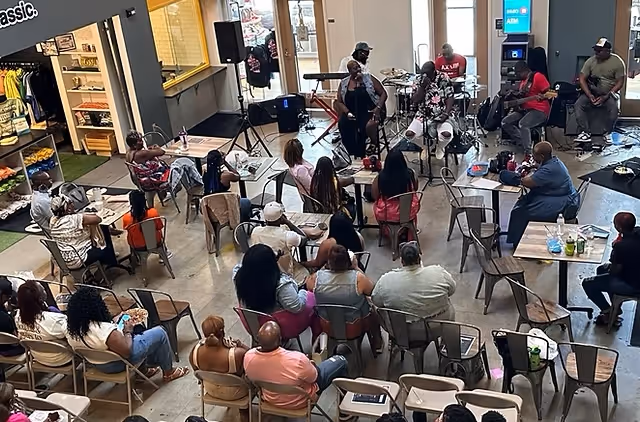 The Sherman Phoenix welcomes the community to its space to enjoy performances as part of its year-round public programming.