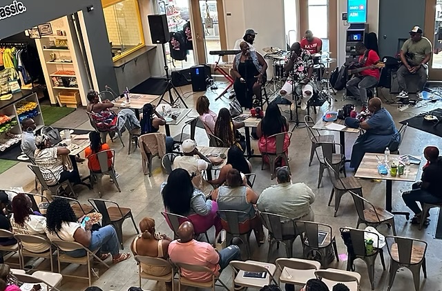 The Sherman Phoenix welcomes the community to its space to enjoy performances as part of its year-round public programming. 