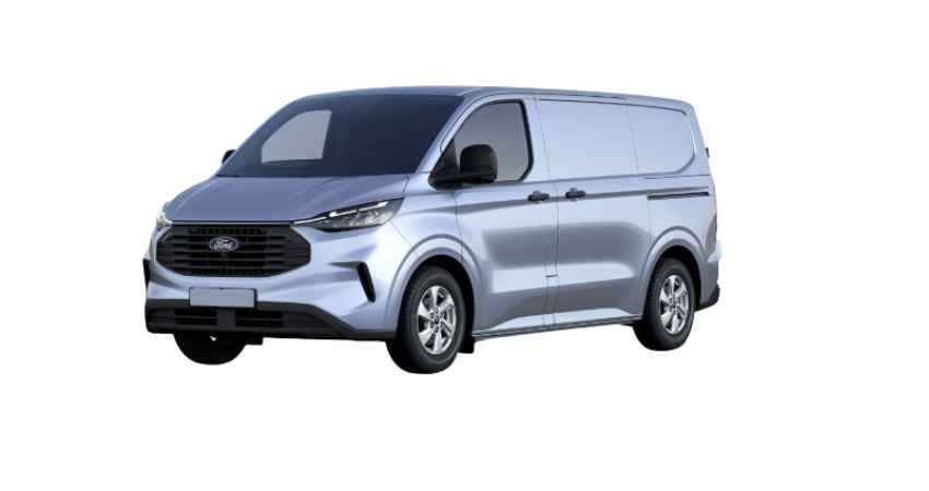 Ford Transit Custom varebil – illustrasjonsbilde