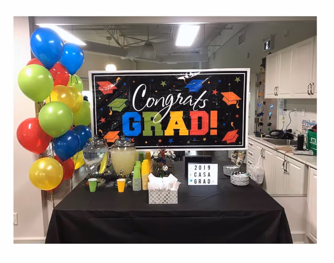 Montessori Casa Graduation Banner