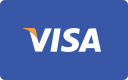 Icon image representing Visa credit card.