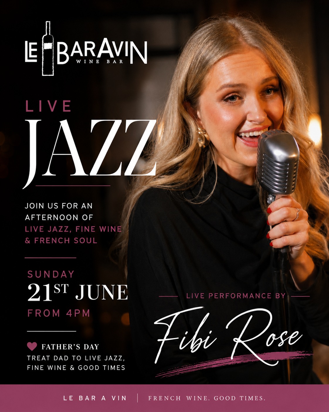 Father's Day Live Jazz with Fibi Rose