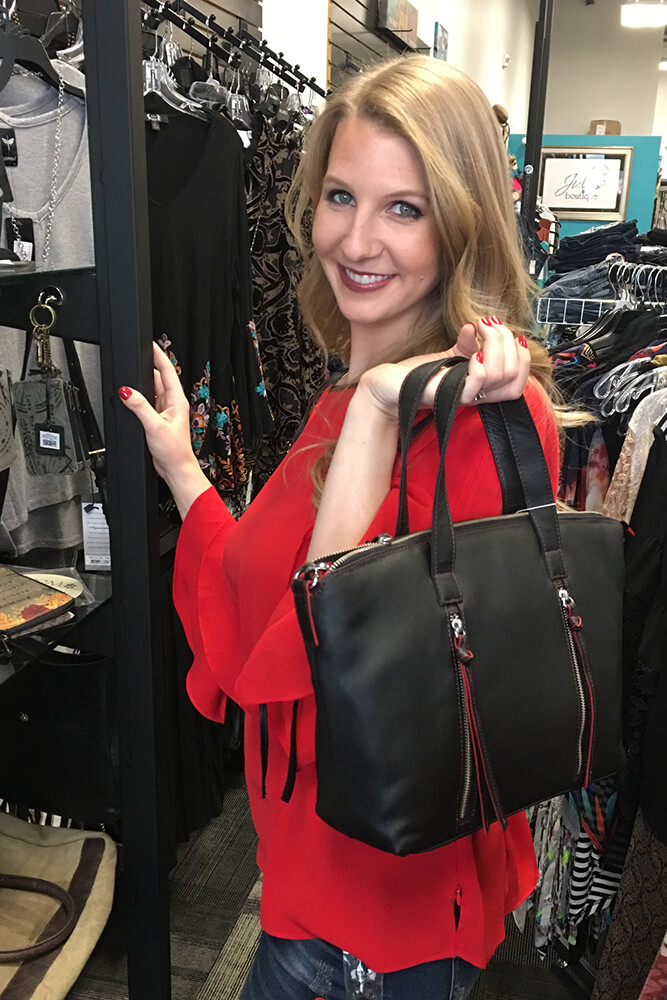 For the most part, Jules Boutique offers brands not carried by big box stores or in some cases other boutiques in Oklahoma.