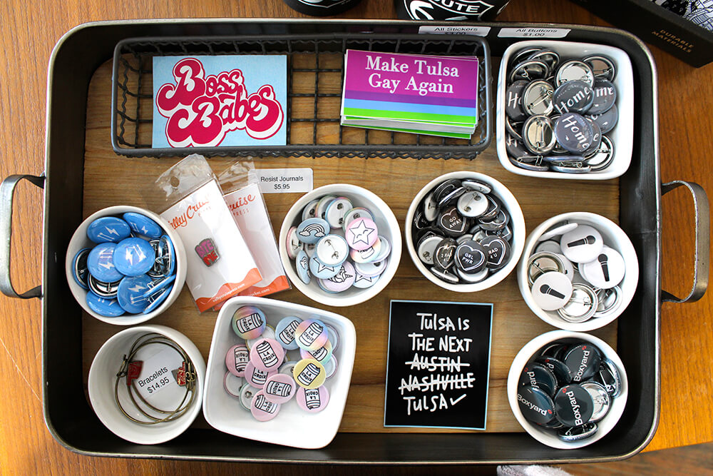 Okie Dokie has always housed a coffee shop co-mingled with a gift shop. (Photo: Valerie Grant)
