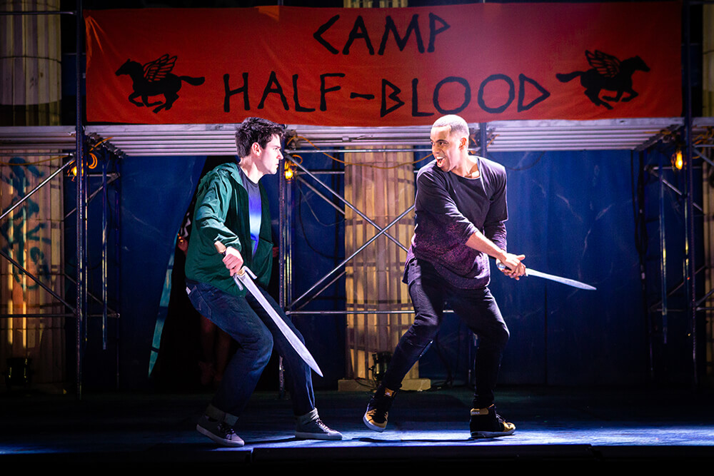 You may have read the book. You may have even seen the movie. But you’ve probably never witnessed gods, monsters, and half-bloods battle it out in song and dance in this action-packed Broadway production of The Lightning Thief: The Percy Jackson Musical. 