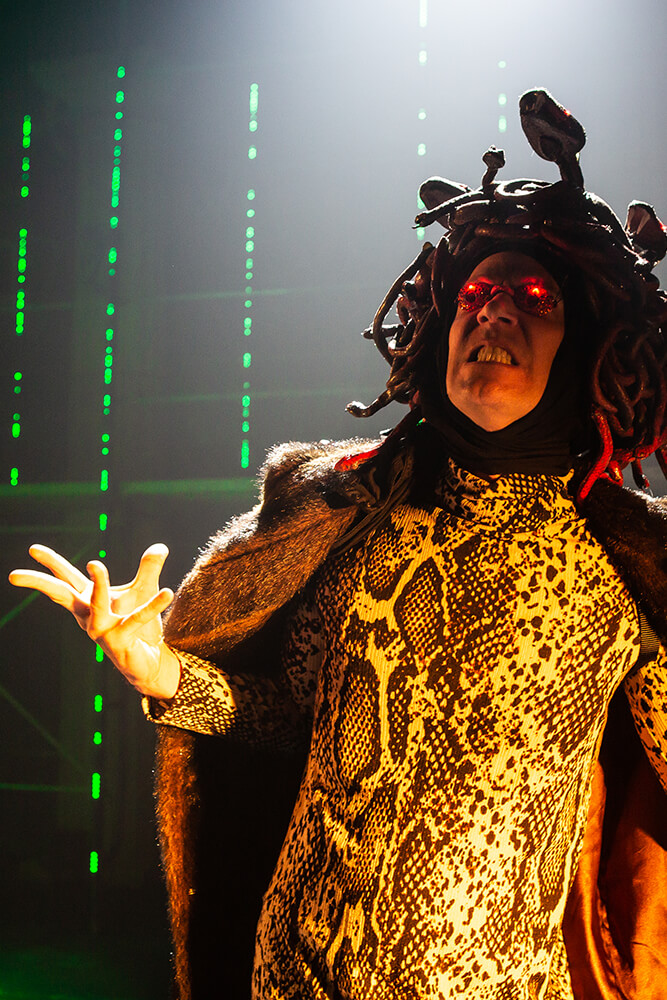 The show has everything audiences want in a theatrical production: action, adventure, drama, grief, and comedy. It’s a wonderfully mixed bag of features.