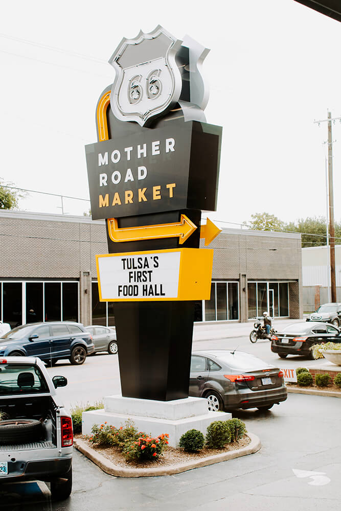Howdy Burger opened at Mother Road in mid-September 2019. (Photo: Sarah Eliza Roberts)