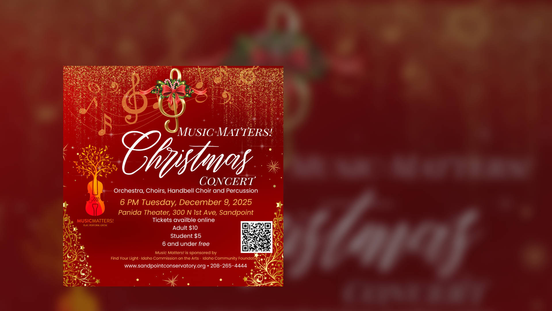 Music Matters Christmas Concert