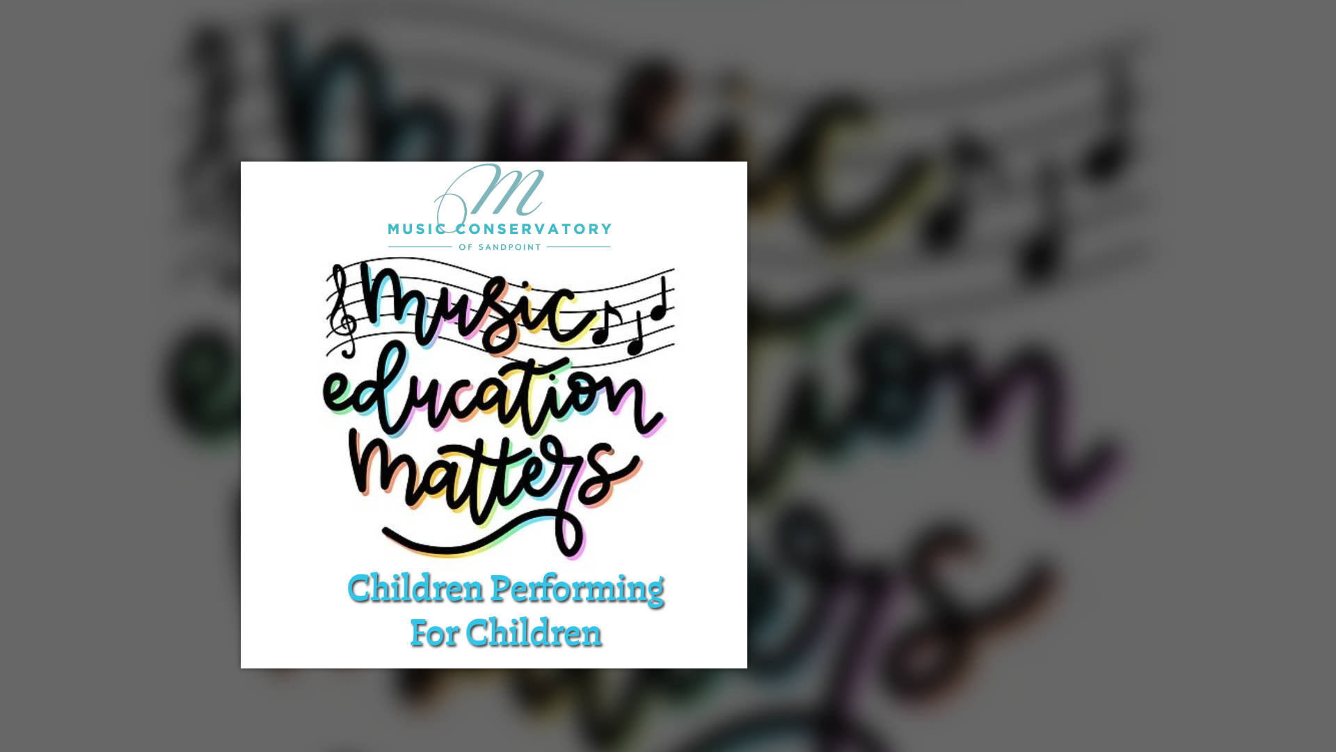 Children Performing for Children