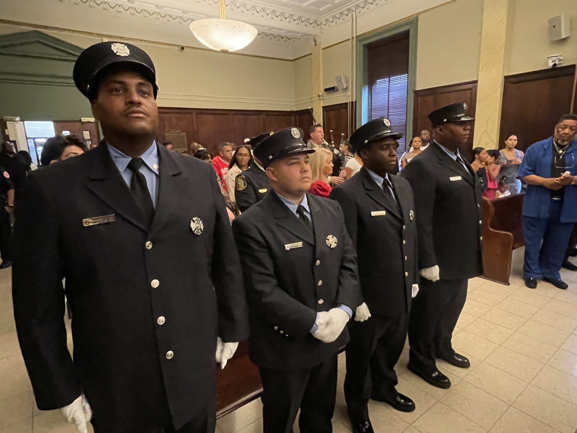 Hoboken Fire Department swears in four new firefighters