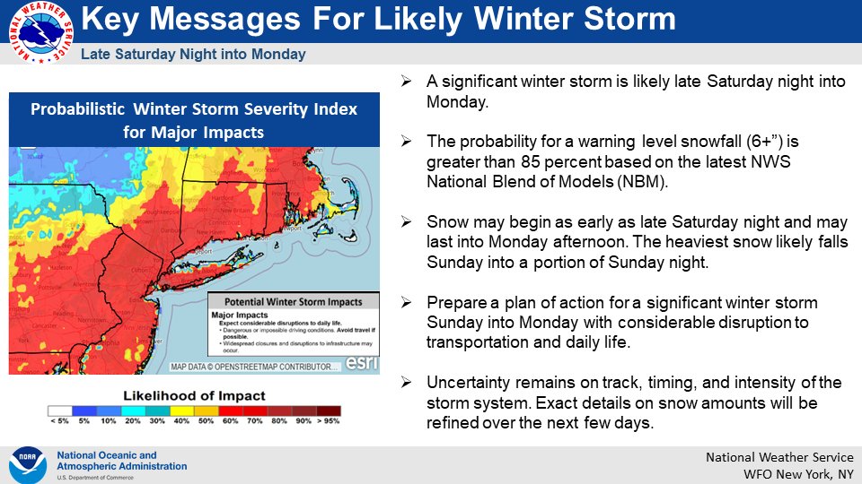 Winter Storm Watch: Prepare for snow this weekend