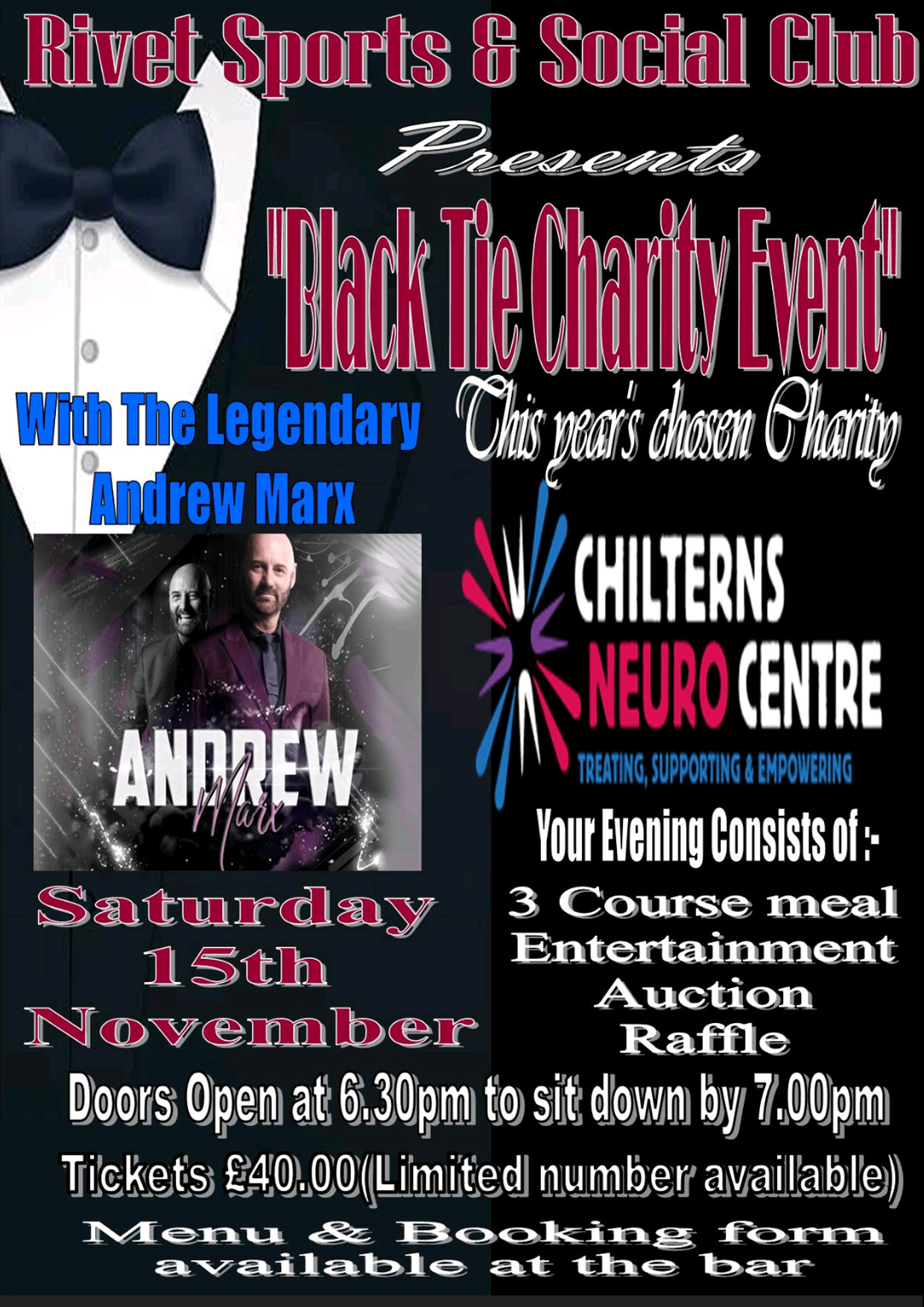 Black Tie Charity Event