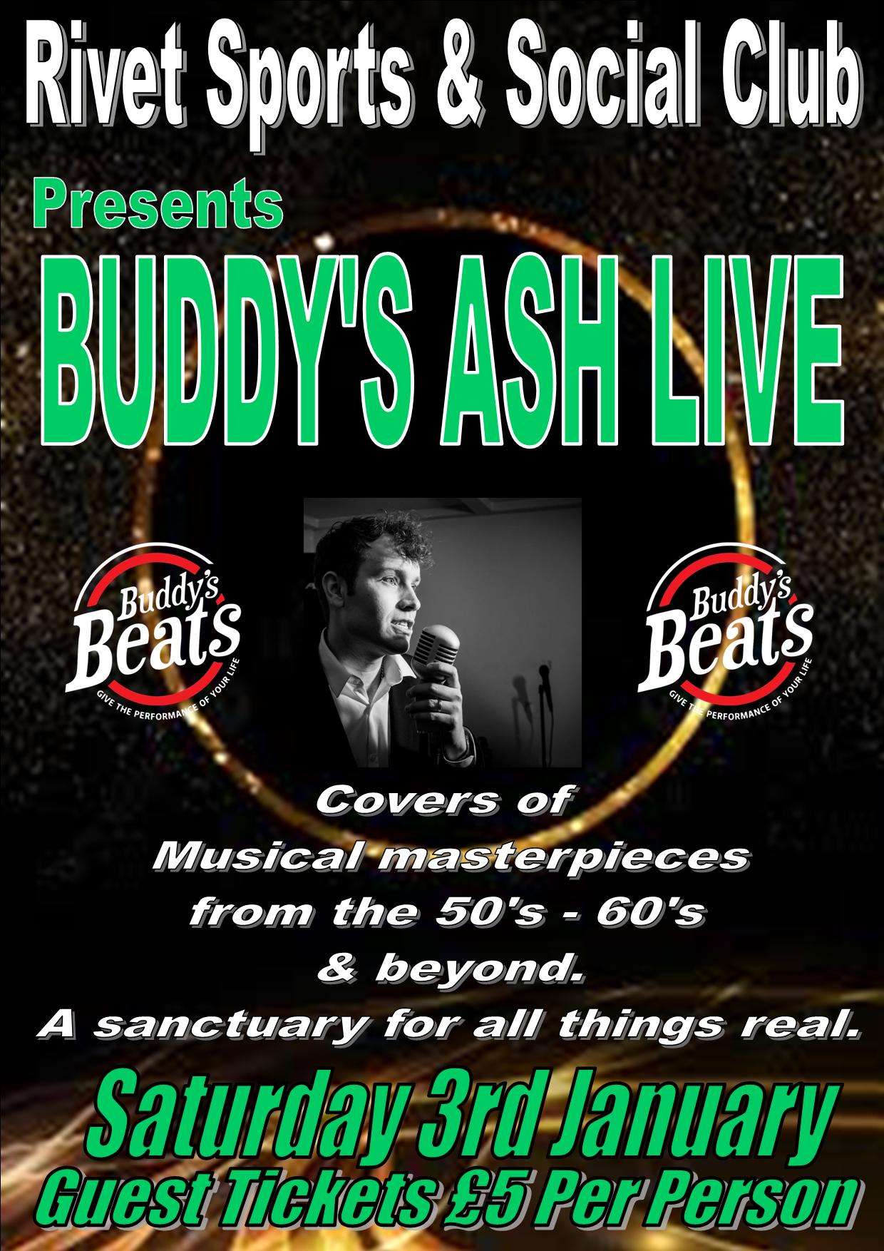 Buddy's Ash Live