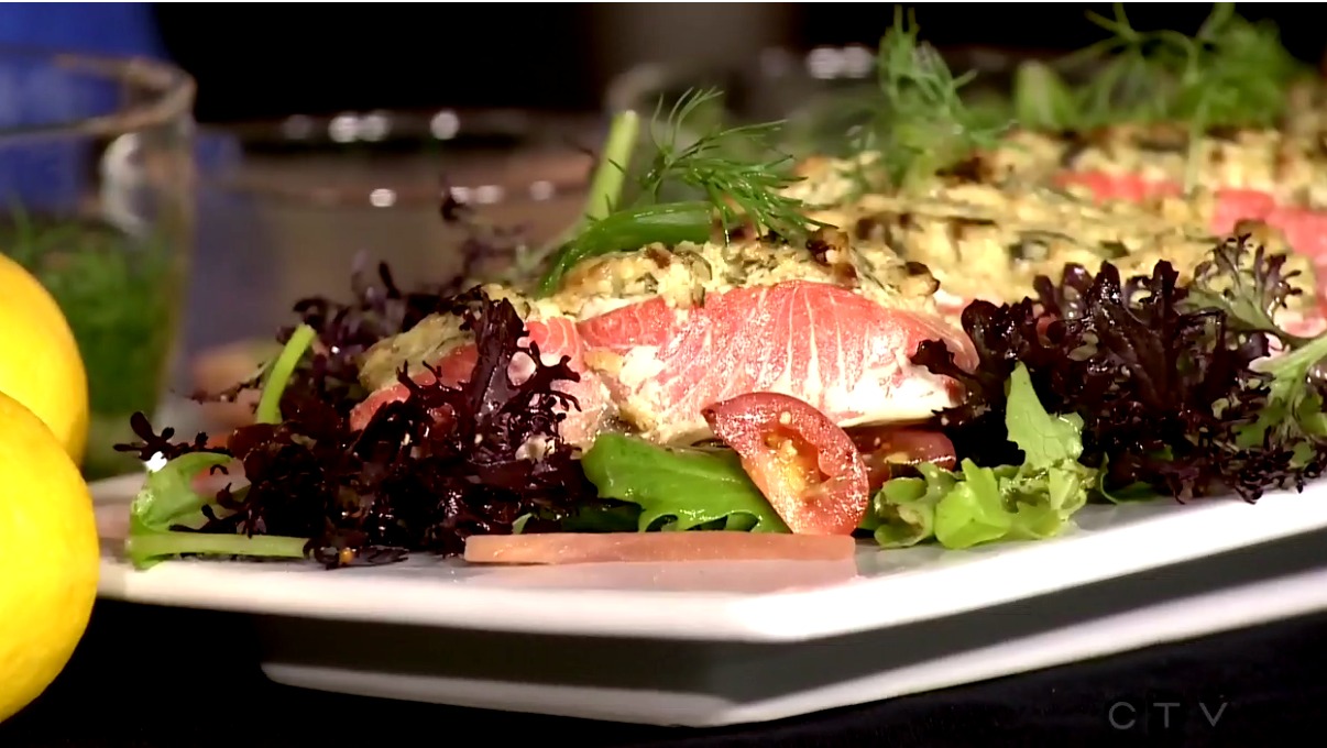 Herb Crusted Salmon Recipe | Healthy Eating And Living