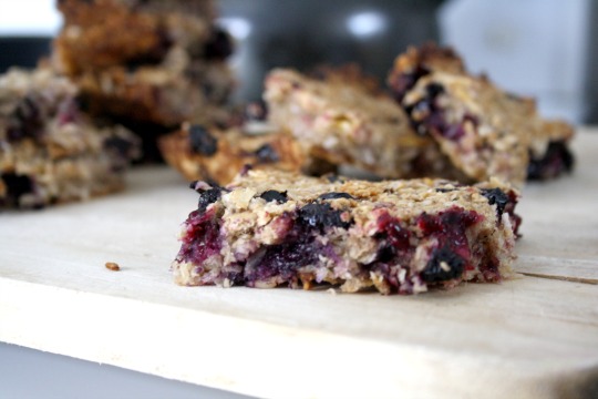 Gluten Free Lemon Blueberry Breakfast Bar | Healthy Eating And Living
