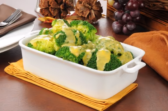 Broccoli with Garlic Dill Sauce | Healthy Eating And Living