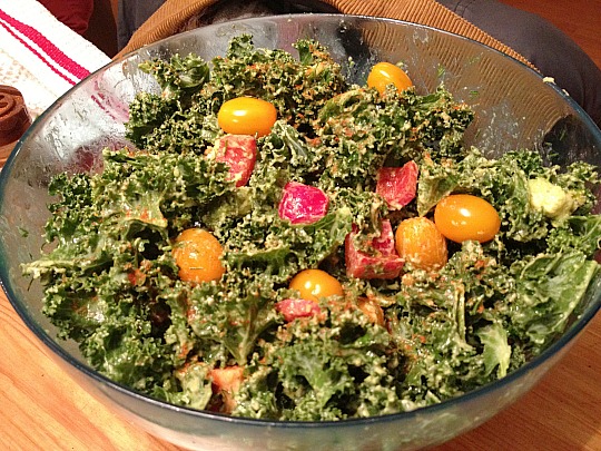 The Kits Kale Salad | Healthy Eating And Living