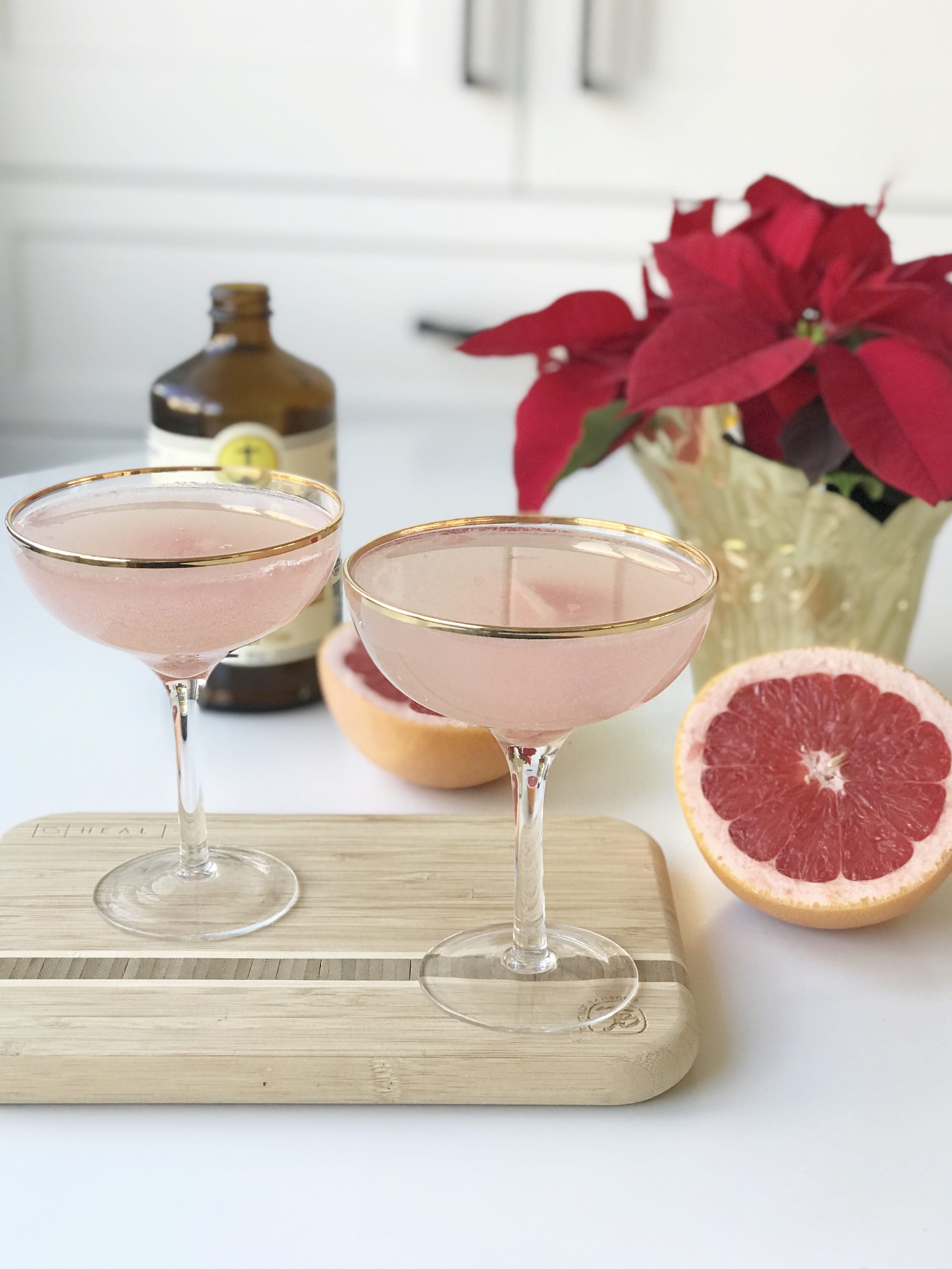 Grapefruit Ginger Fizz Mocktail | Healthy Eating And Living