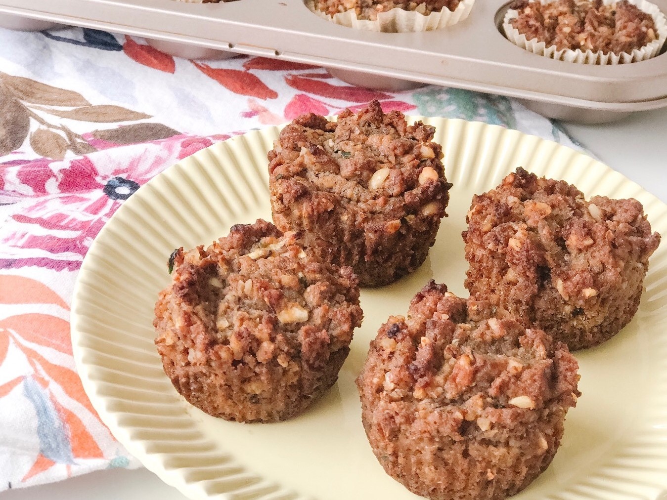 Almond Zucchini Muffins | Healthy Eating And Living