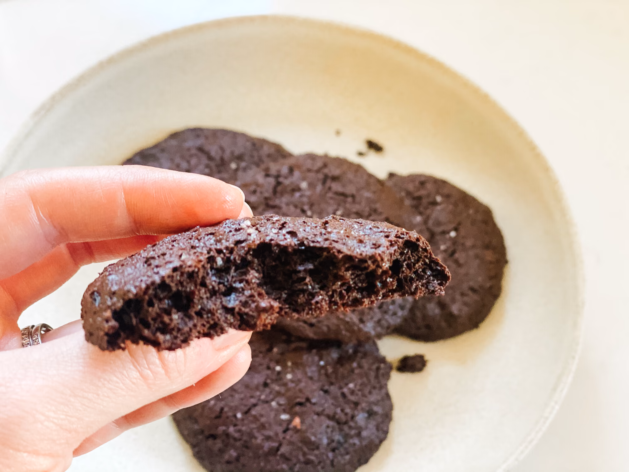 Gluten Free Double Chocolate Peppermint Cookies | Healthy Eating And Living