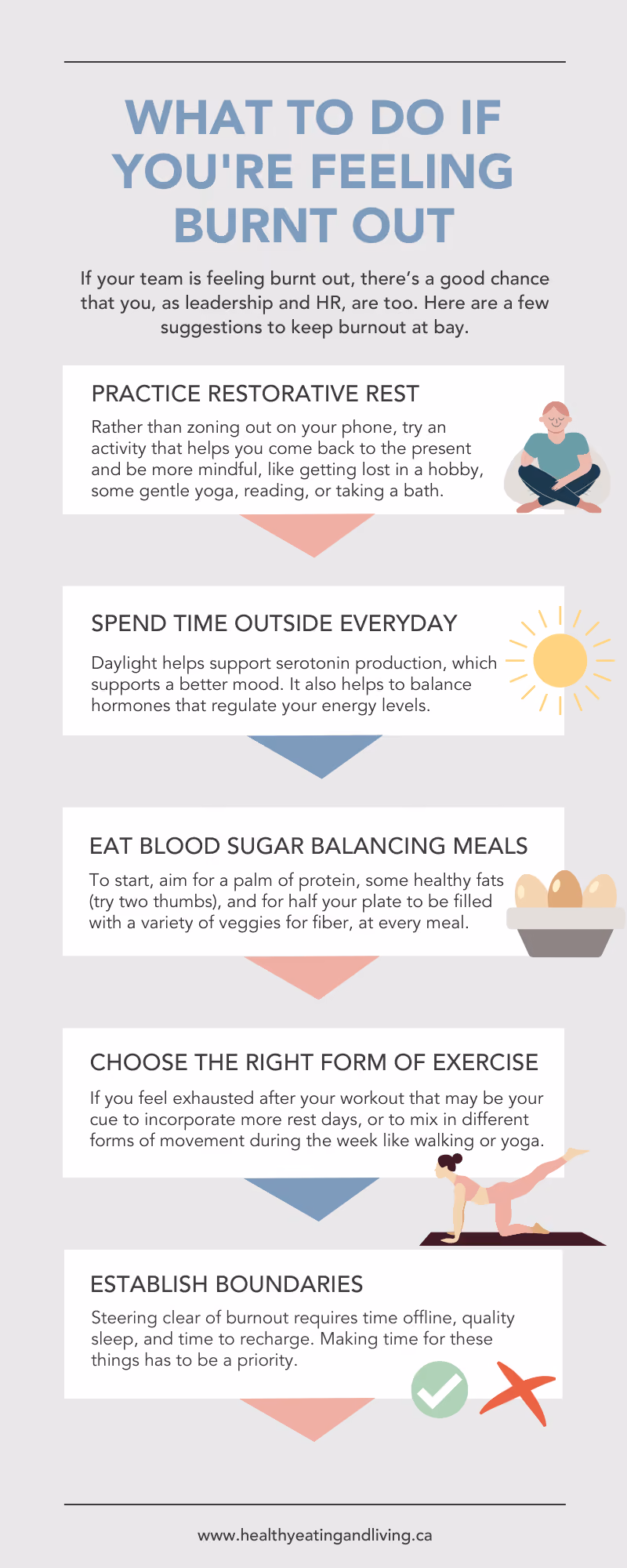 What to do if you're feeling burnout out