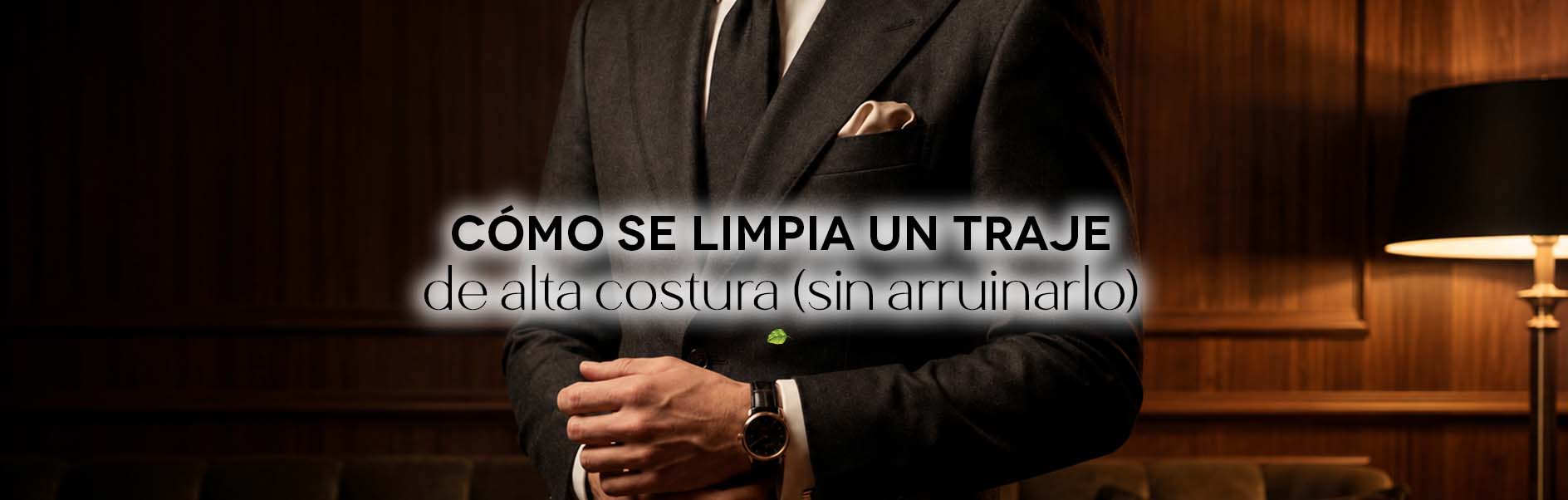 Cómo se limpia un traje de alta costura sin arruinarlo