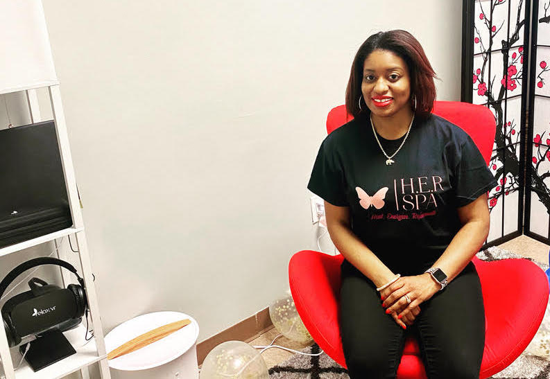 Britney Hill from HER spa with Relax VR