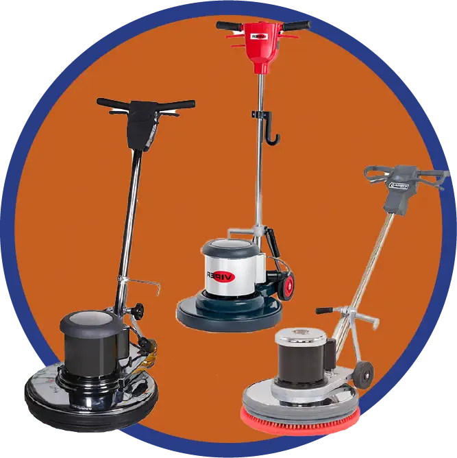 Equipos rotativos o equipos de pulimento industrial o profesional