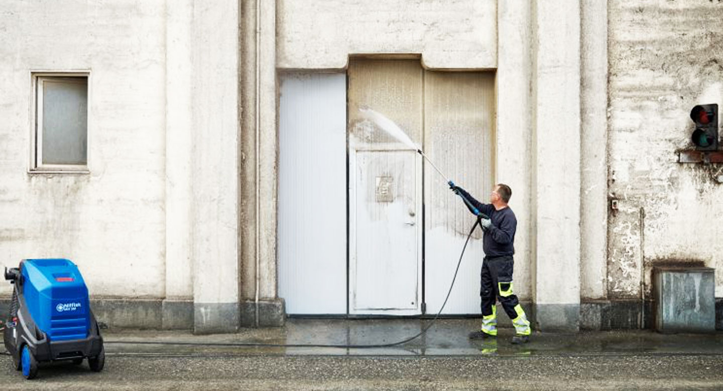 Hidrolavadora agua caliente