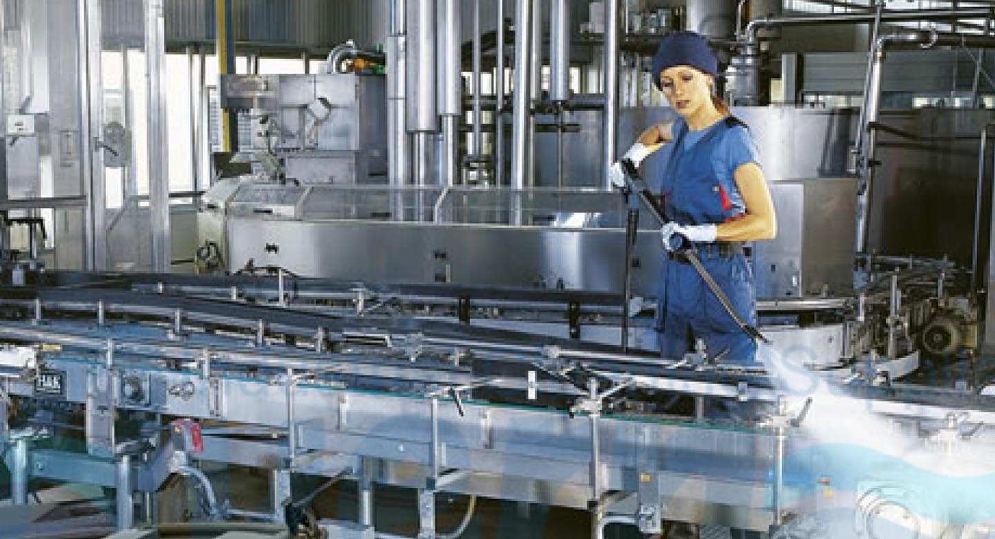 Hidrolavadora para arrancar grasa