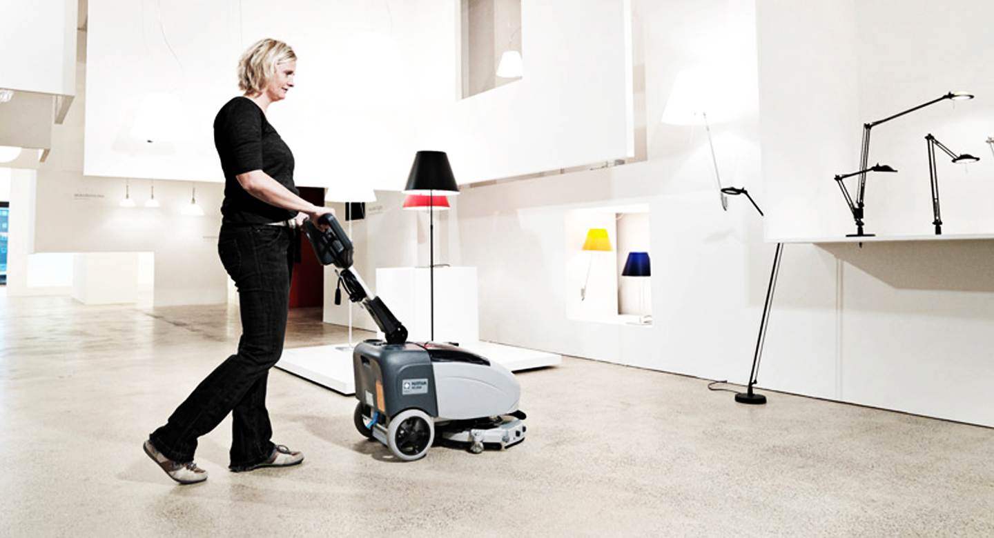 Restregadora para pisos