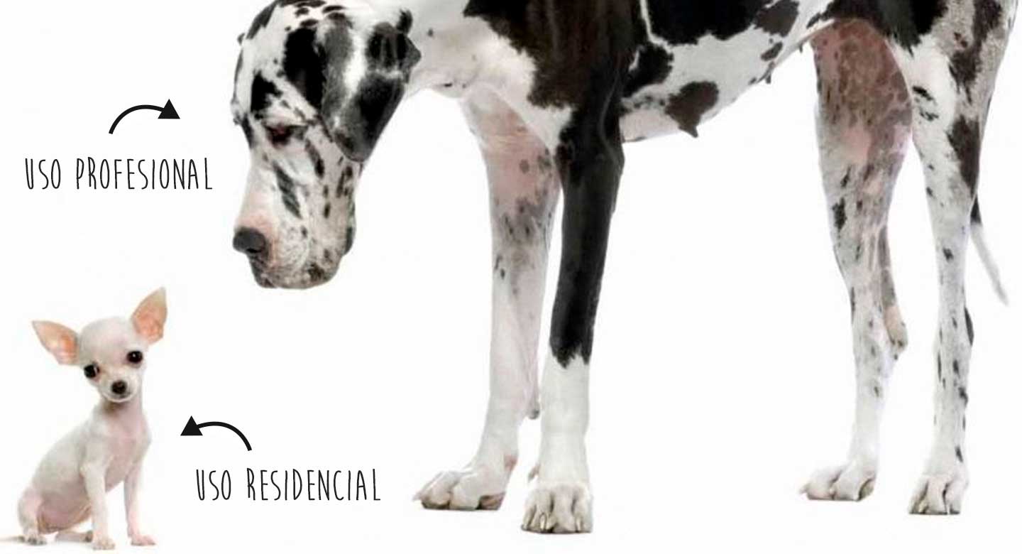 Equipos de uso residencial y doméstico