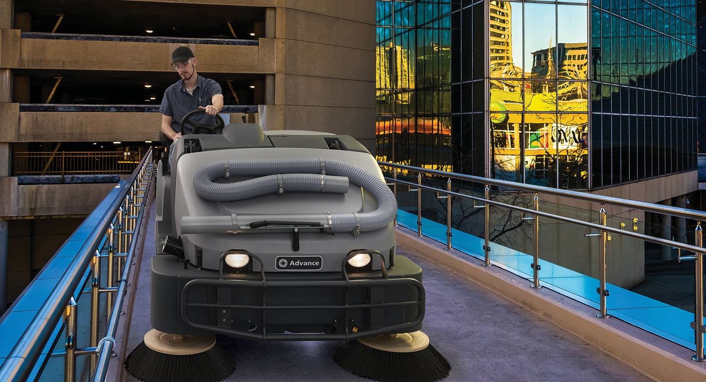 Barredora para grandes áreas