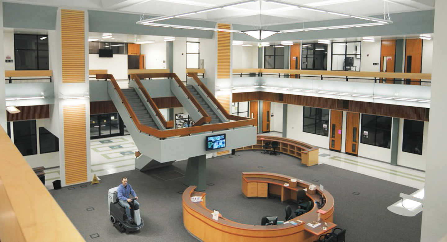 Lava alfombras para grandes áreas