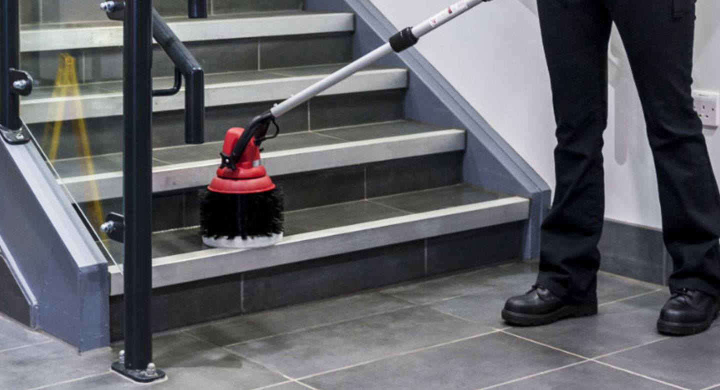 Limpieza de escaleras 