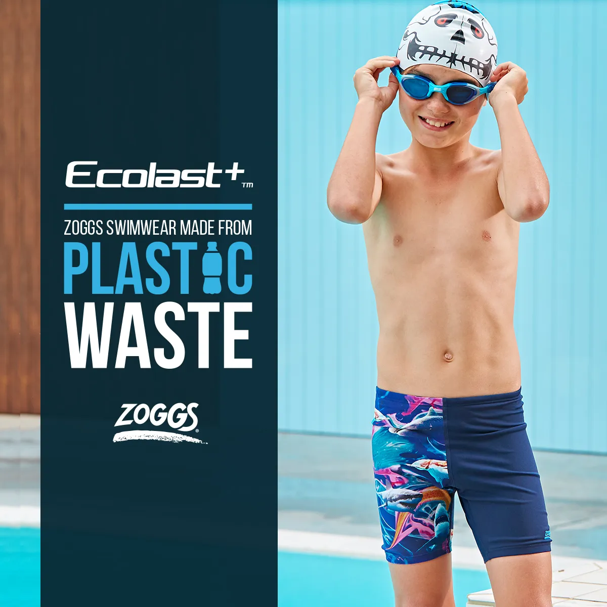 Zoggs Swimwear made from Plastic Waste