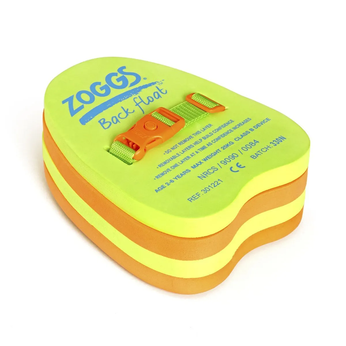 Zoggy Backfloat (Orange/Green)