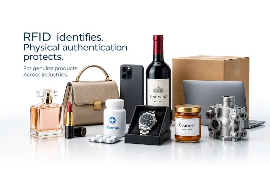 TAGIT RFID product authentication for anti-counterfeiting and supply chain security