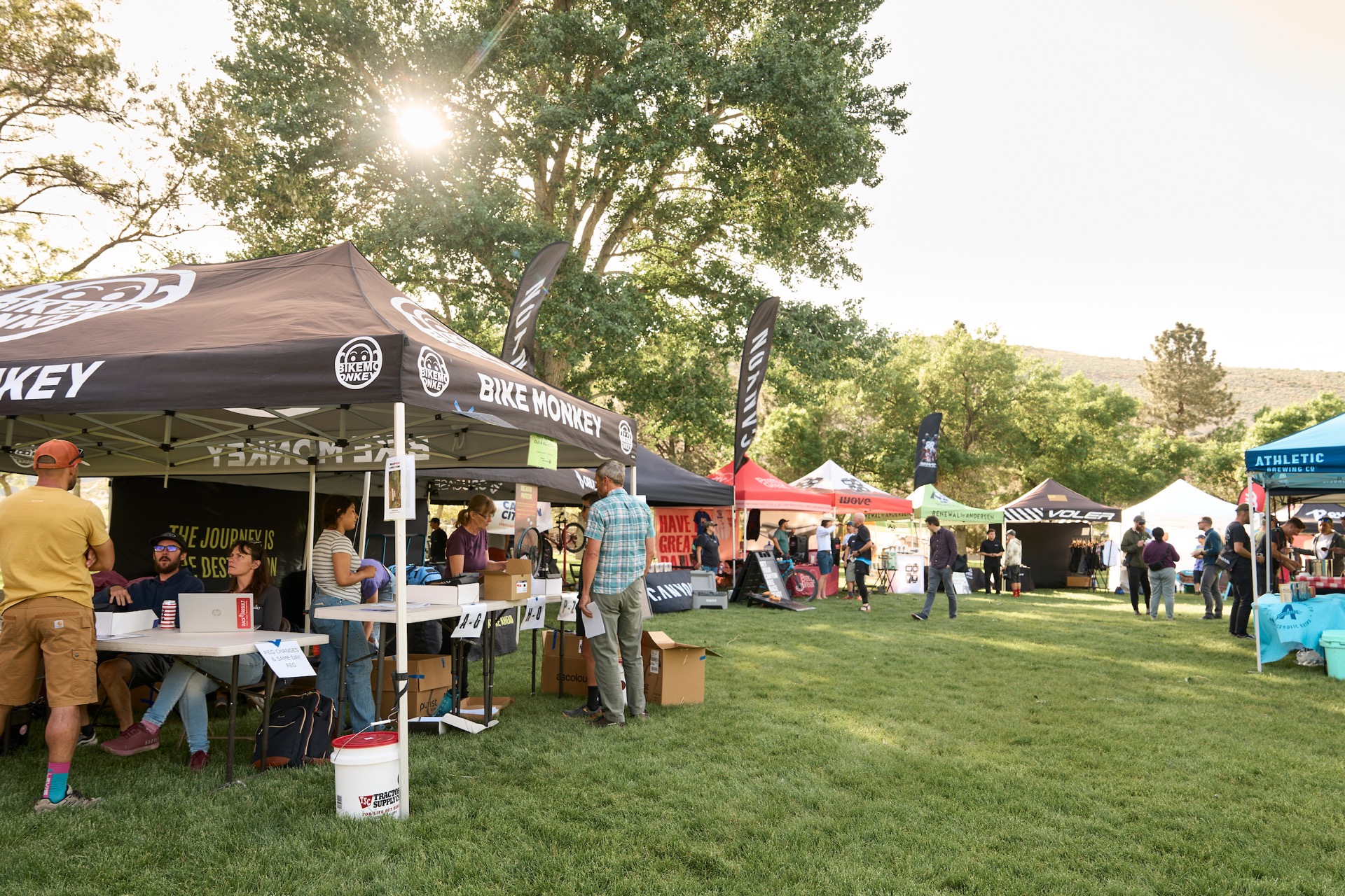 Fuji Park Expo and packet pickup