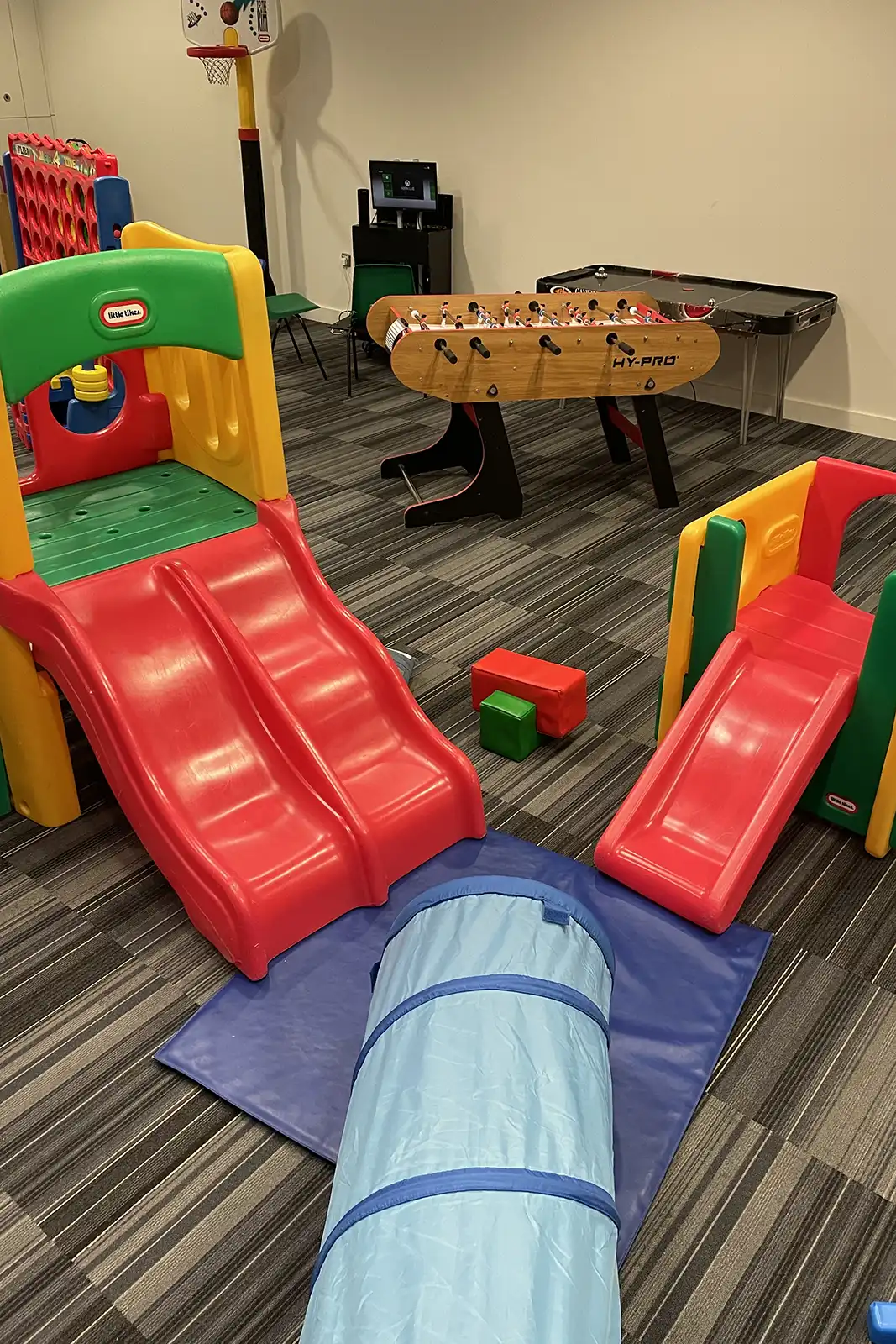 Room setup for childrens creche