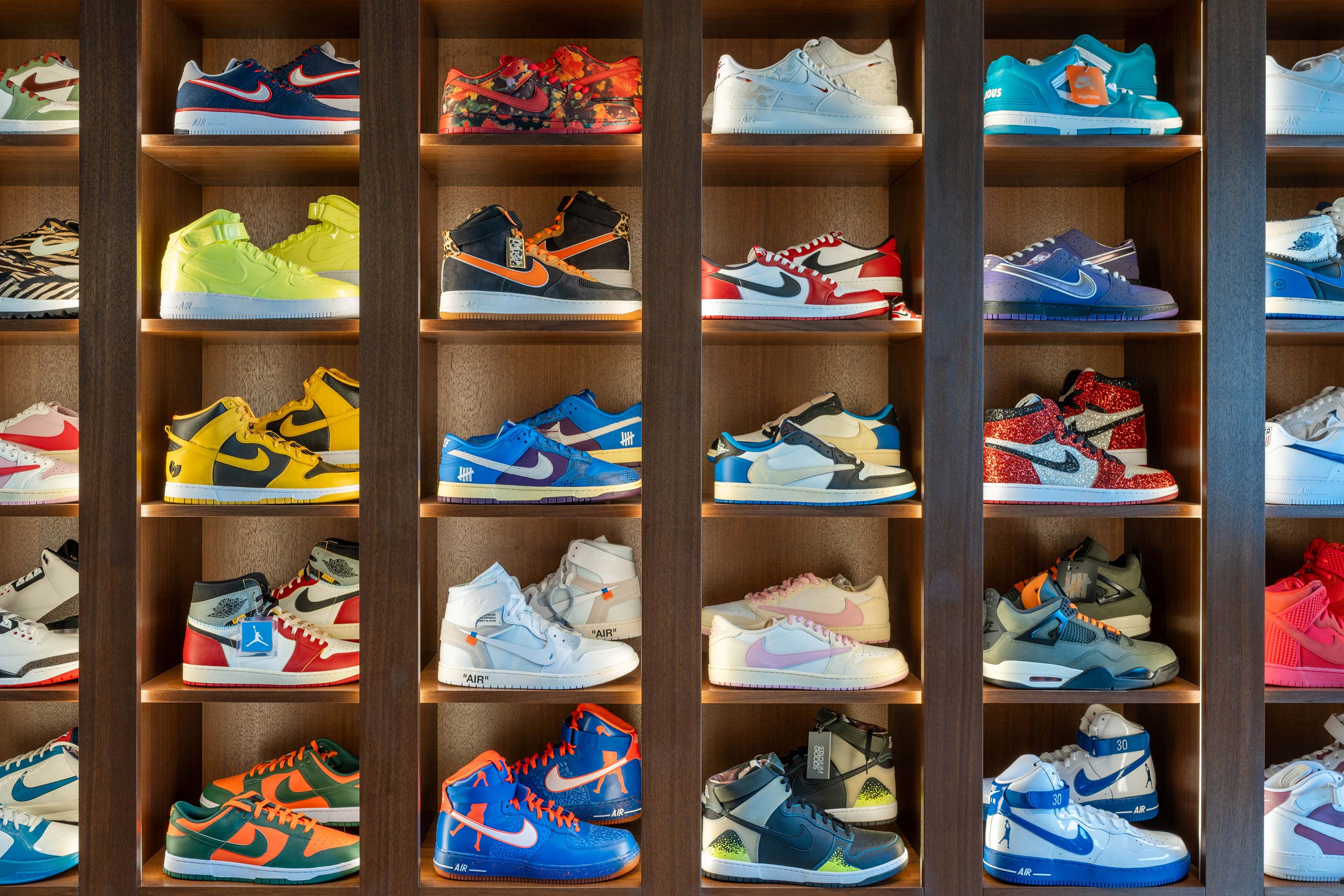 Keller Williams Executive Office Sneaker Wall